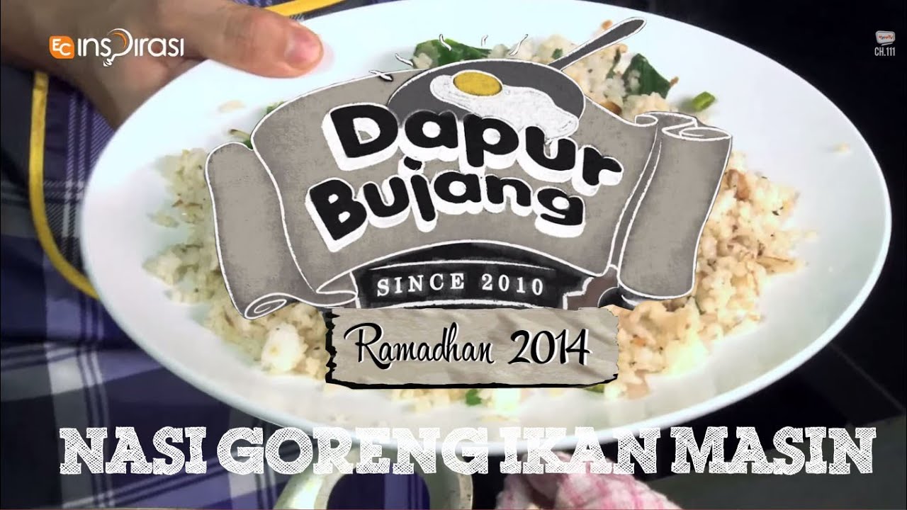 #DapurBujang Ramadhan: Nasi Goreng Ikan Masin.