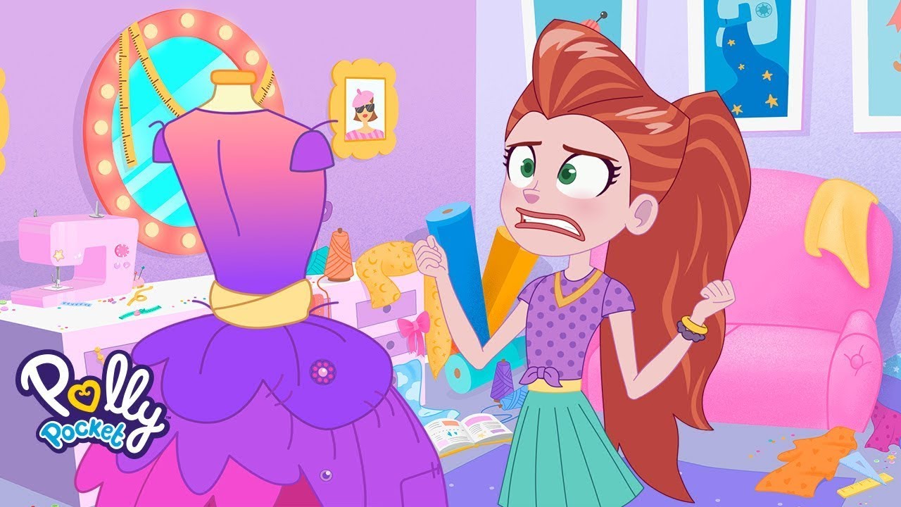 Przygotowania do pokazu mody | Polly Pocket: Przygody przyjaciół Odcinek 3 | @Polly Pocket Po Polsku
