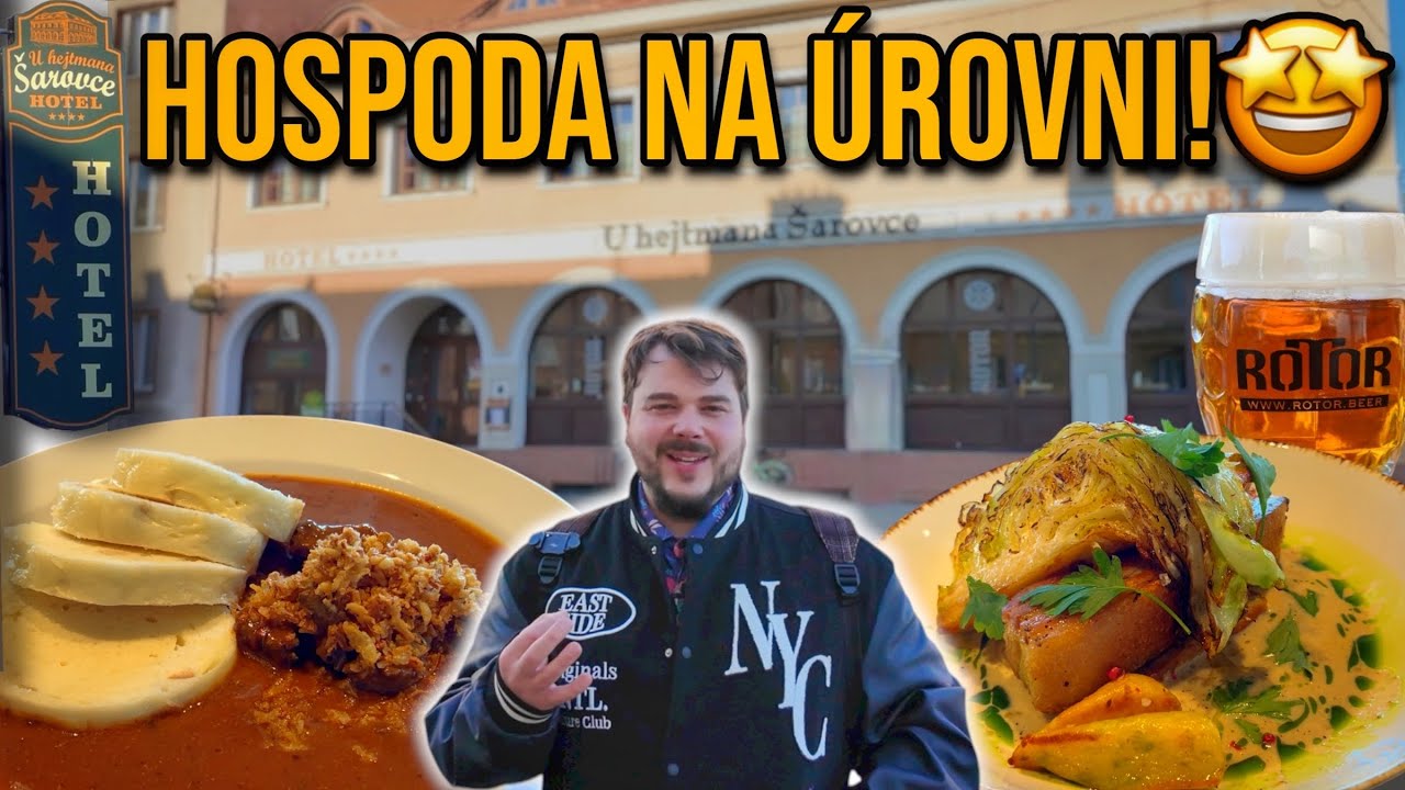 SUPER HOSPODA S VÝBORNOU NEJEN ČESKOU KUCHYNÍ!🤩BĚZTE TAM NEŽ TO ZAVŘOU!🤠U HEJTMANA ŠAROVCE UH