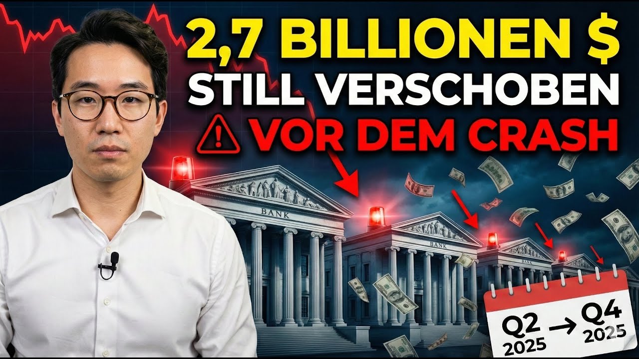 Warum alle Großbanken still 2,7 Bio.$ NOCH vor dem Crash verschoben