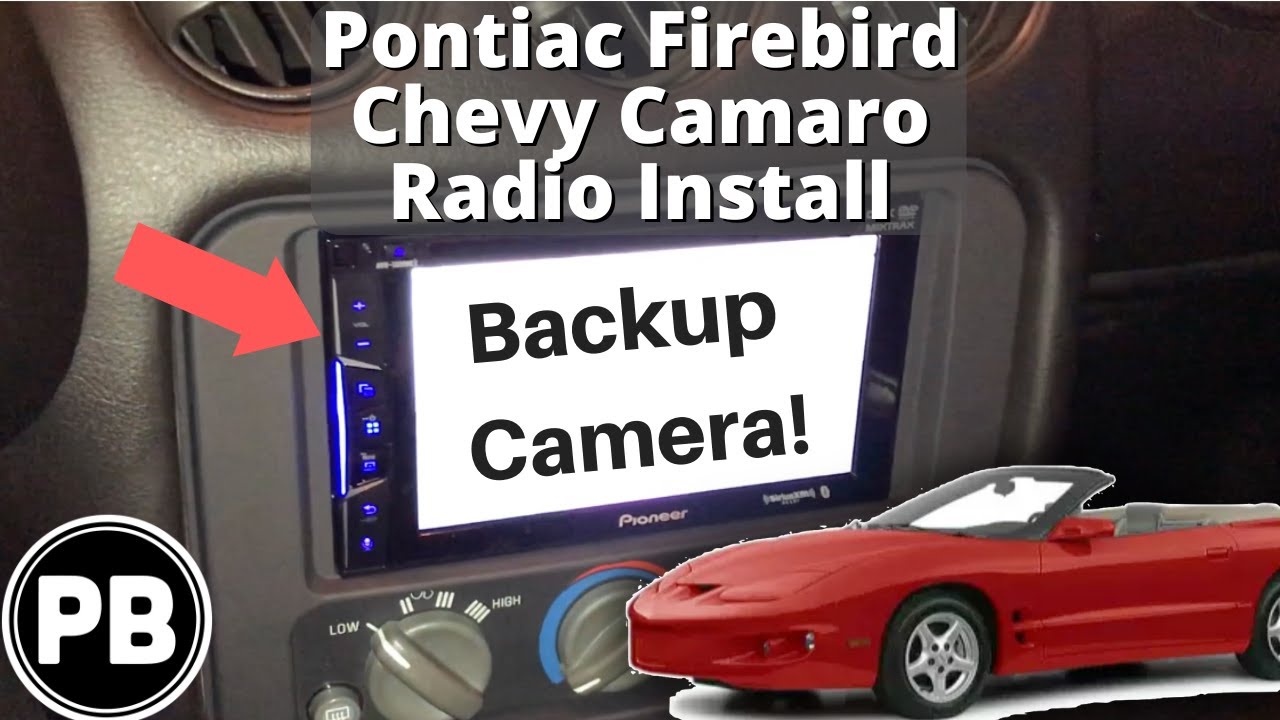 1993 - 2002 Pontiac Firebird / Camaro Backup Camera Install