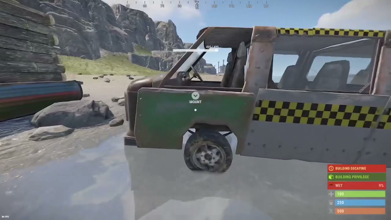Rust - How to loot through walls