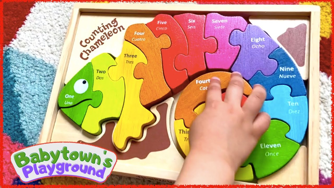 Babytown Teaches Counting with Counting Chameleon
