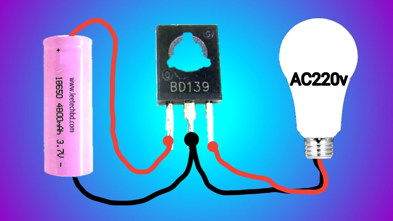Simple BD139 Transistor Projects