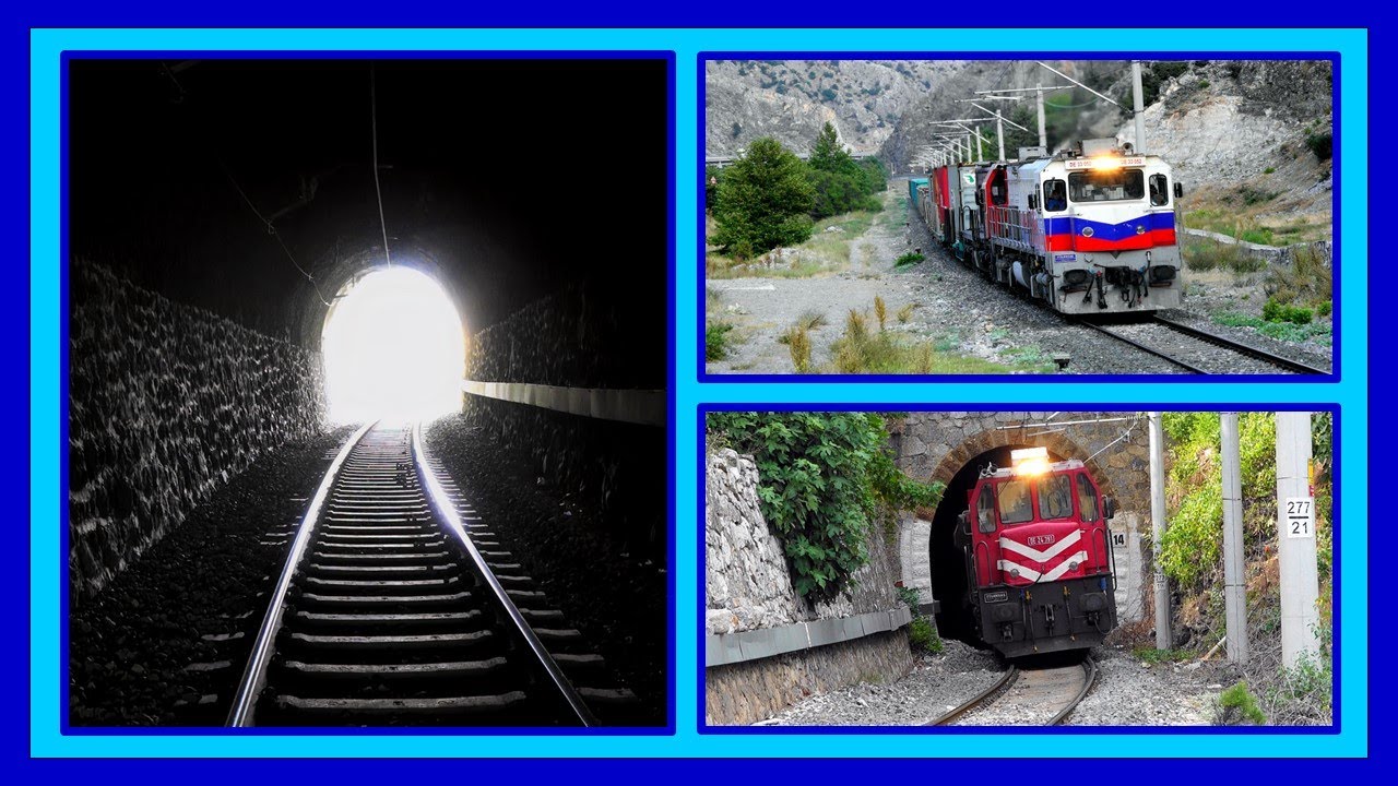 78 Metre Uzunluğundaki Tren Tüneli (14 Nolu Tarihî Toros Tüneli) İçinde Yürüyüş ➕ DE24391 ➕ DE33052