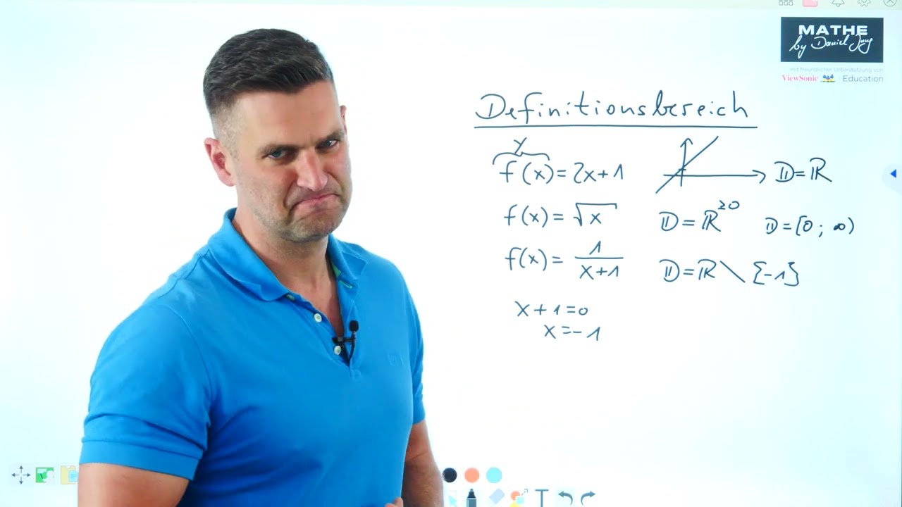 Definitionsbereich | Mathe by Daniel Jung
