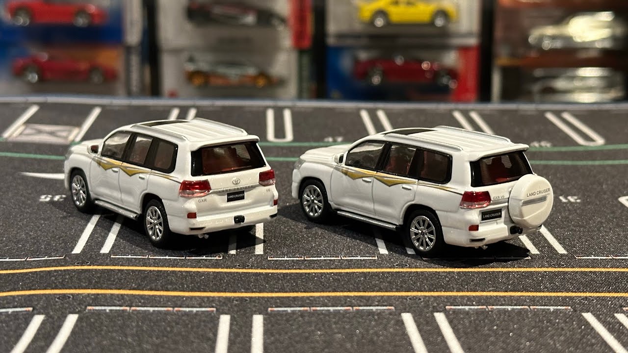 Unboxing: JKM Toyota Land Cruiser 200 Regular and Spare Tyre Variants