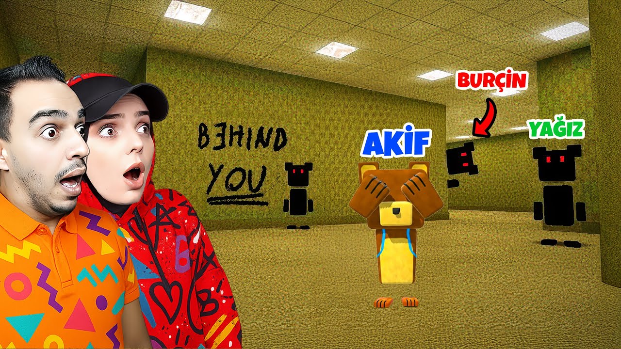SÜPER AYI BACKROOMS İÇİNDE SAKLAMBAÇ!🐻😱