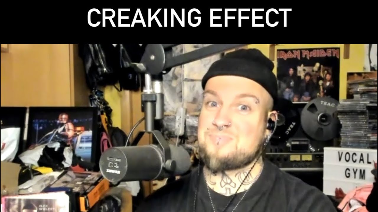Alex Shelest Vocal Lessons - Creaking Effect / Energy / Volume