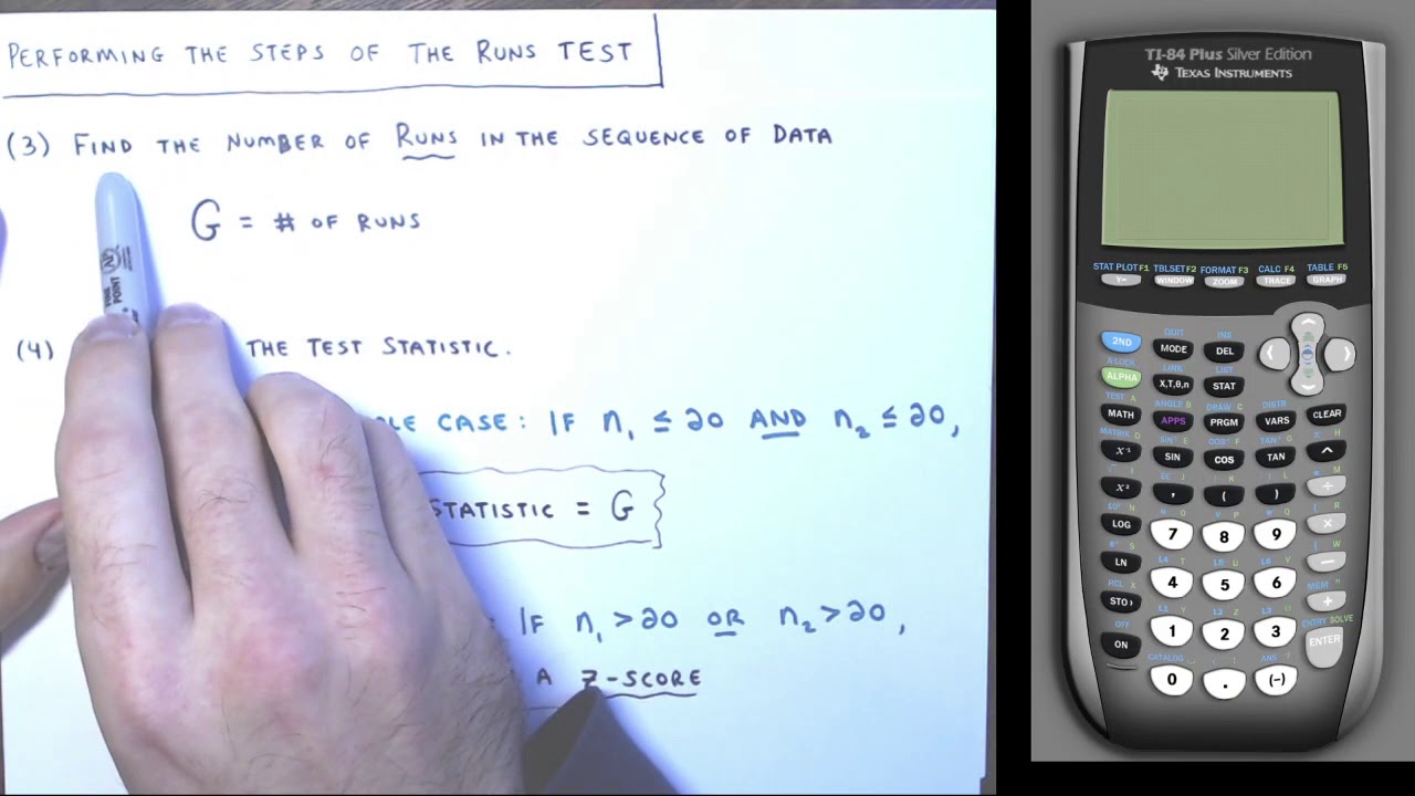 Runs Test for Randomness
