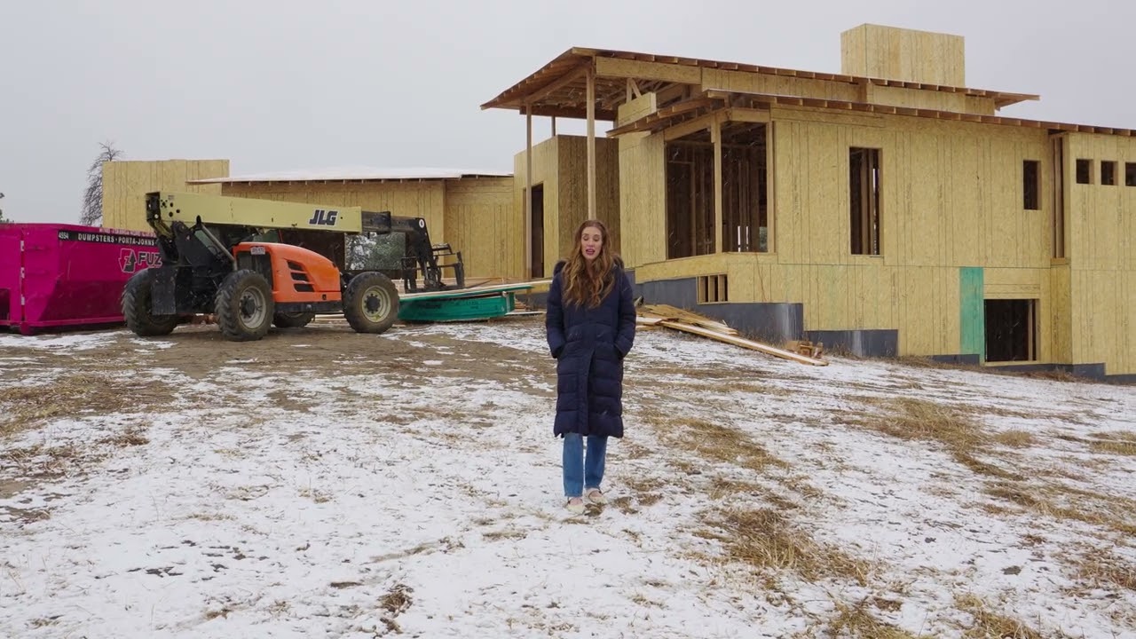 The Lands Builds Us // The Dillon by Nicholas Custom Homes - Framing Completed