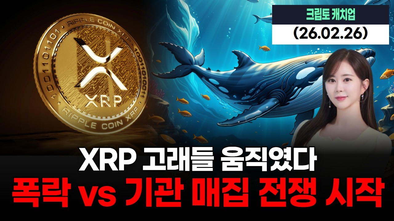 XRP 고래들 움직였다…폭락 vs 기관 매집 전쟁 시작