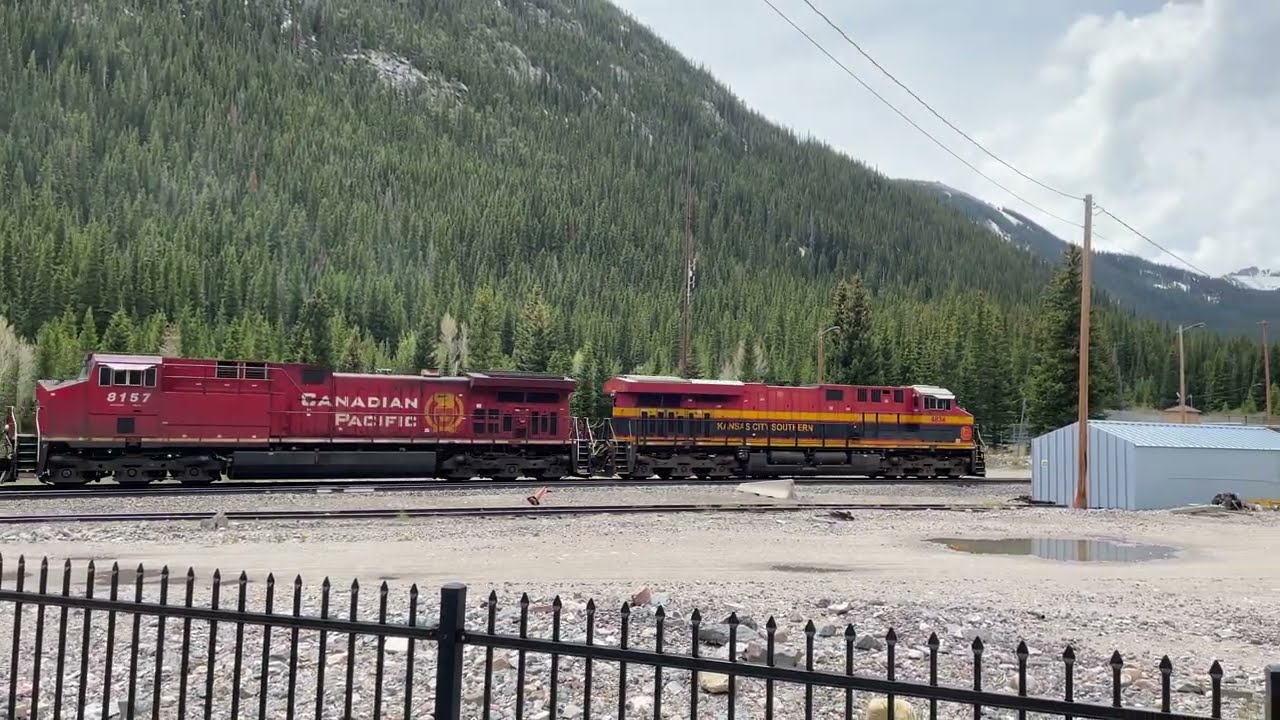 4K Two Westbound Empty Oil Trains feat KCS and CP Unit on Moffat Tunnel Subdivision June 8, 2023