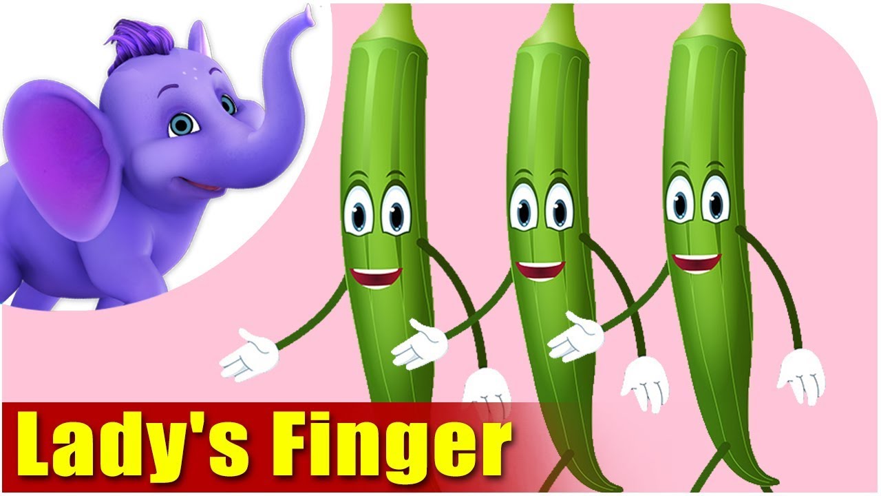 Lady's Finger - Vegetable Rhyme for Children