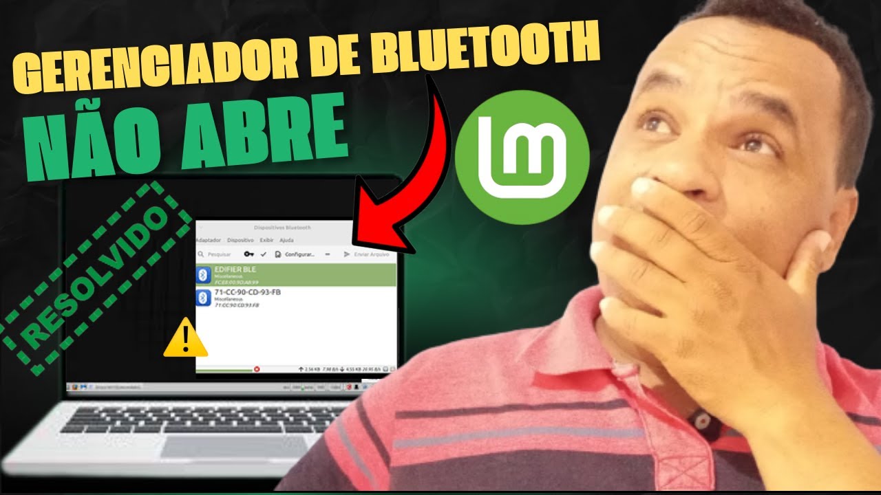 Gerenciador de Bluetooth não abre no Linux Mint ✅Soluções rápidas
