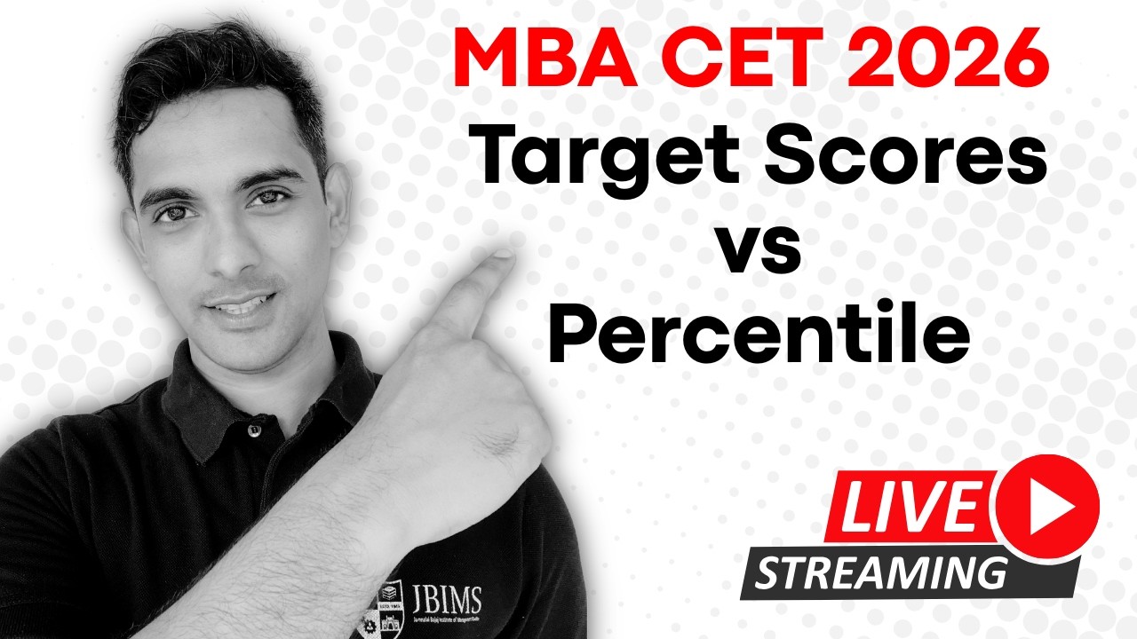 Target Score vs Percentile For MBA CET 2026