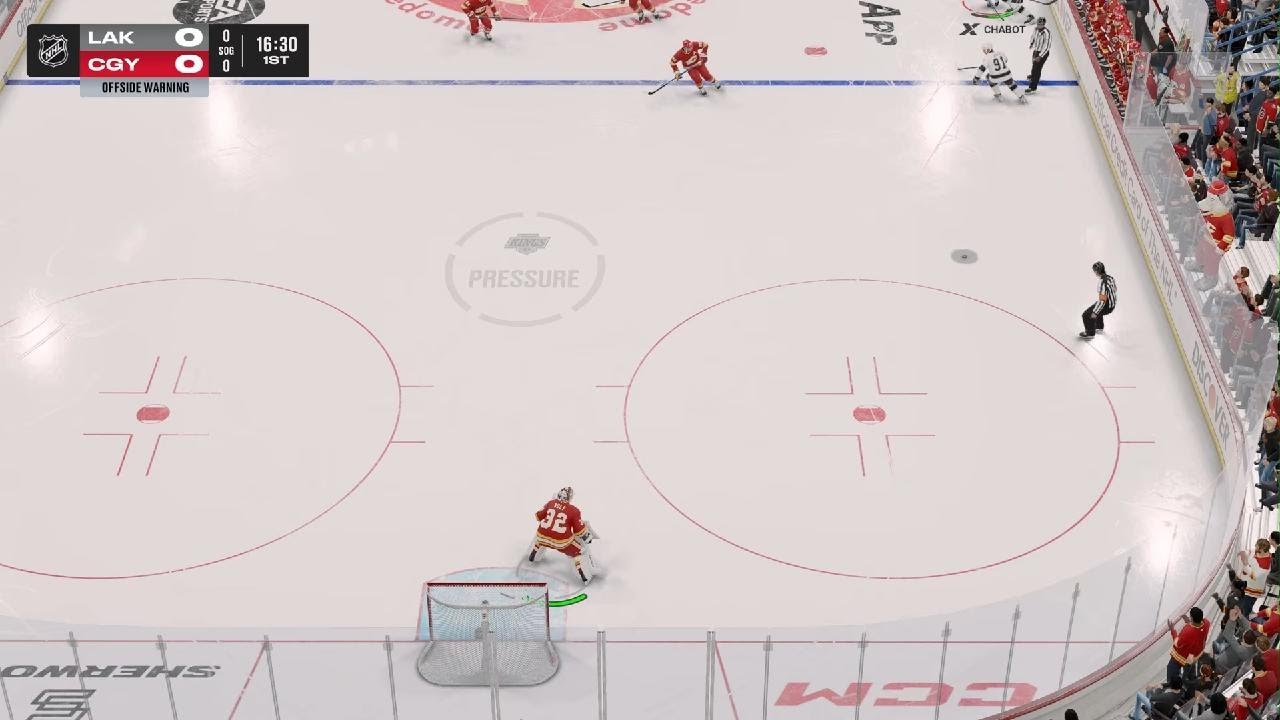 NHL 26: Chabot First Goal as a Flame