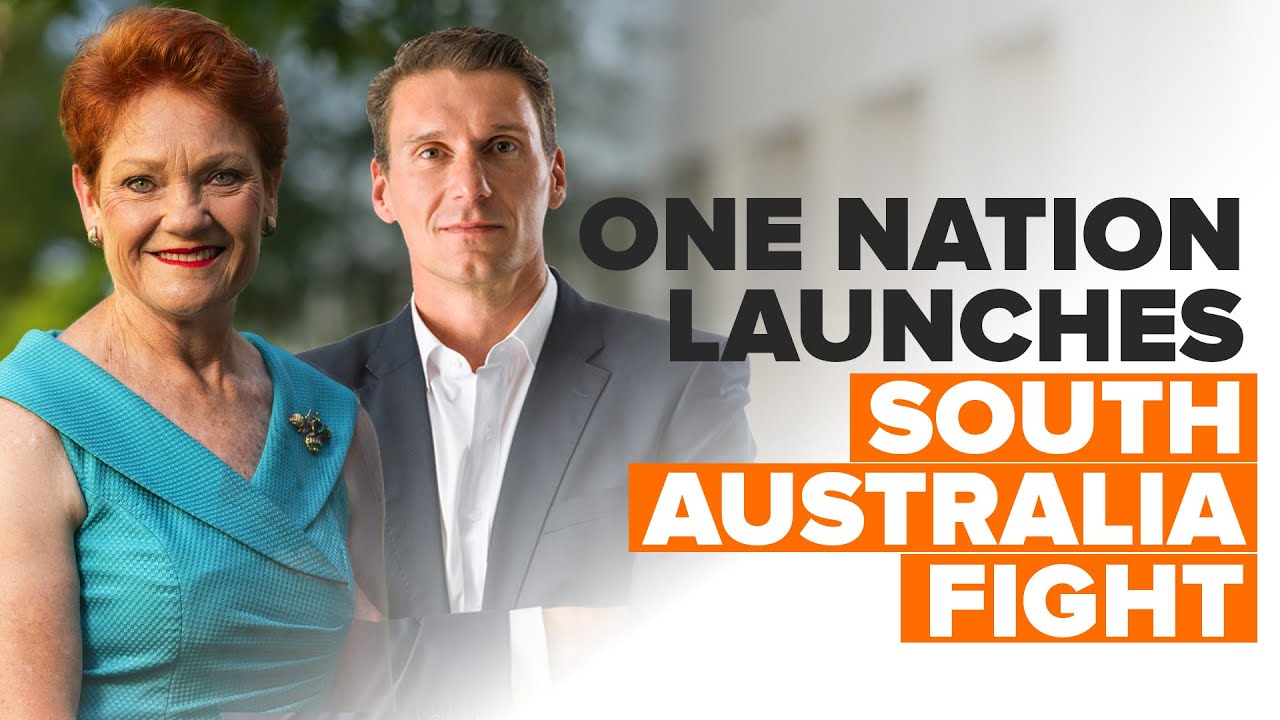 WATCH | Pauline Hanson introduces Cory Bernardi to the One Nation team in South Australia.