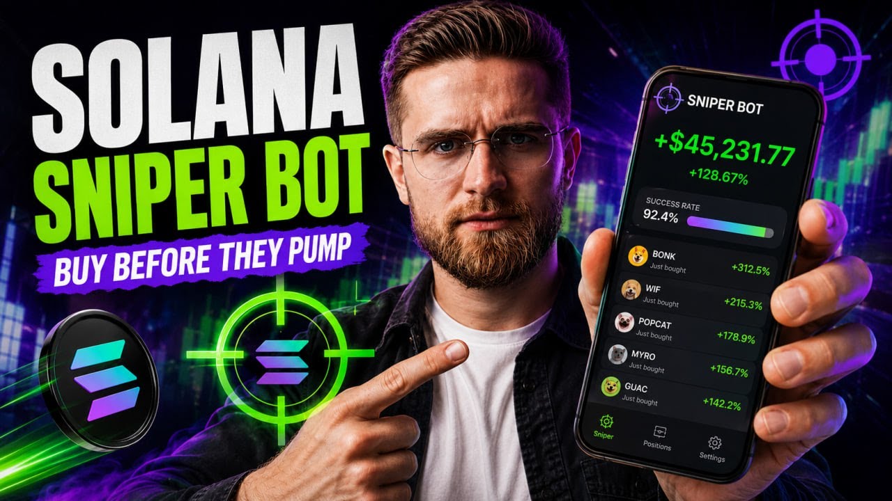Solana Sniper Bot Tutorial 2026 &mdash; Build, Setup & Live Sniping Strategy