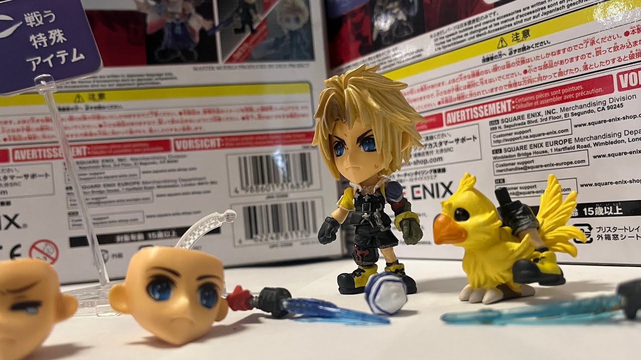 Обзор мини-фигурки Тидуса из серии Trading Arts Kai Final Fantasy X (10).