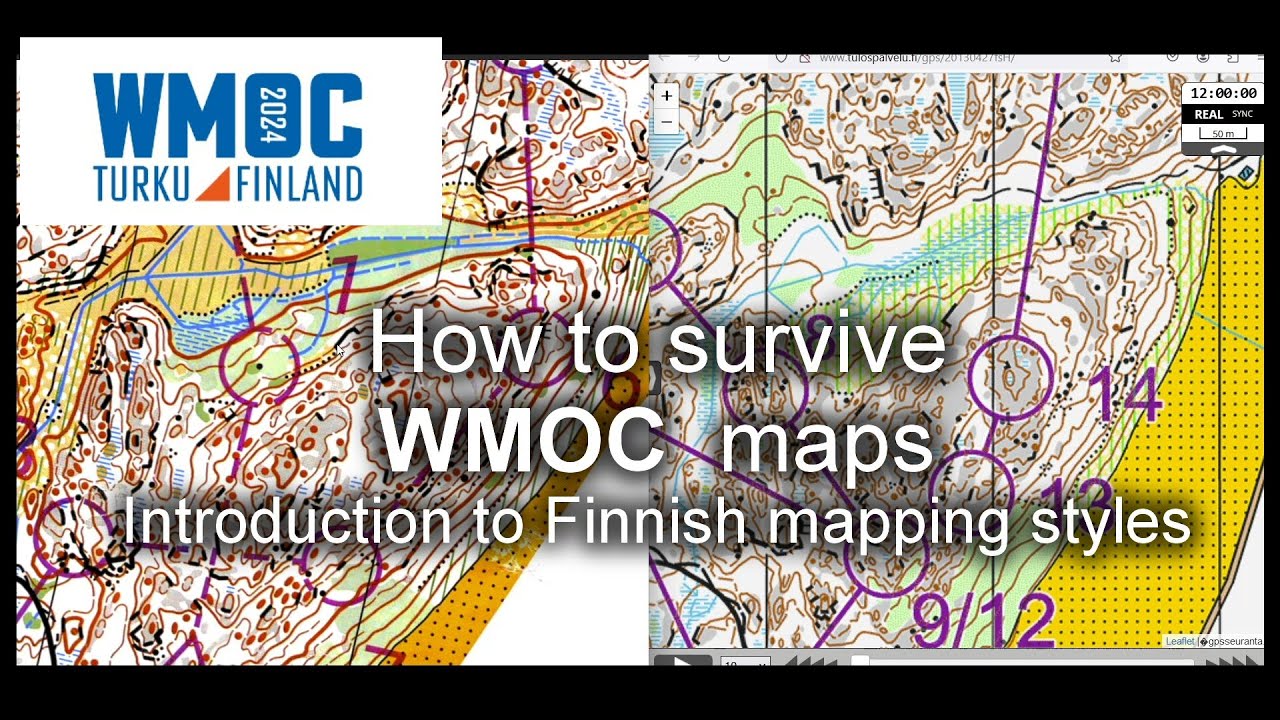 Intoduction to Finnish orienteering mapping styles (preparation for MWOC 2024)