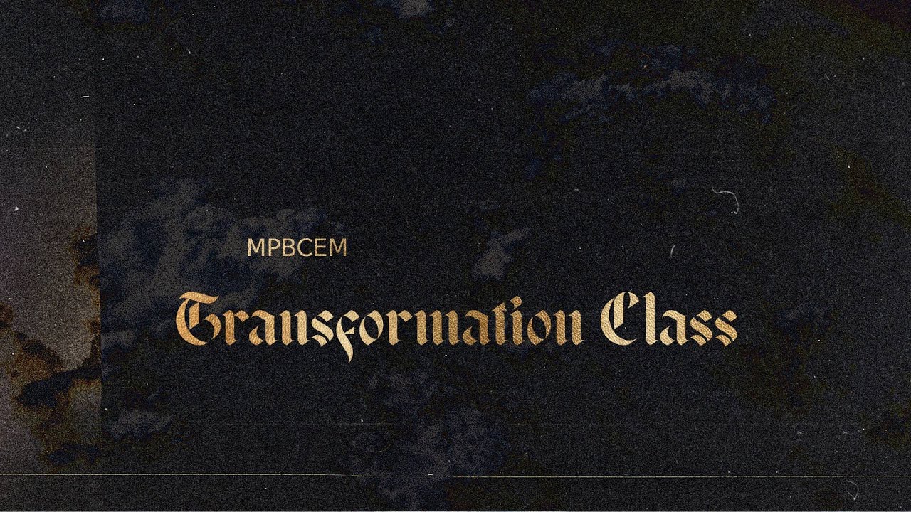 Biblical Foundation | Deacon Isaac Taylor | Transformation Bible Study