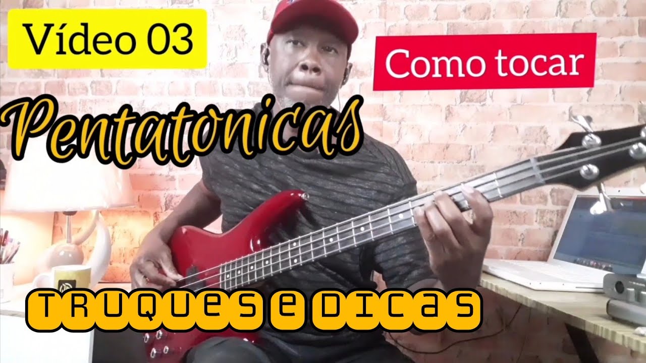 ESCALA PENTATONICA  VIDEO 03  truques dicas e EXERCICIOS 