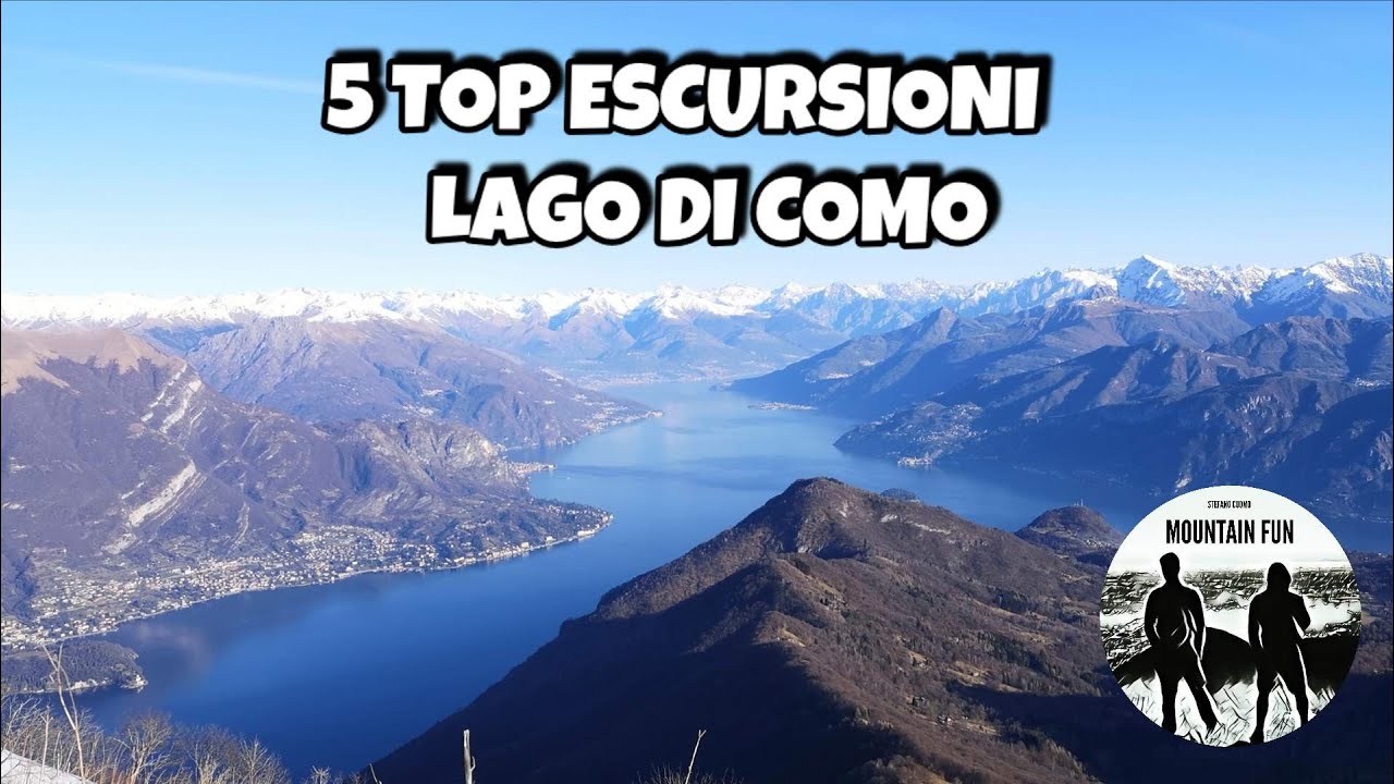 5 TOP ESCURSIONI (FACILI) LAGO DI COMO #COMOLAKE #TREKKING #ESCURSIONISMO