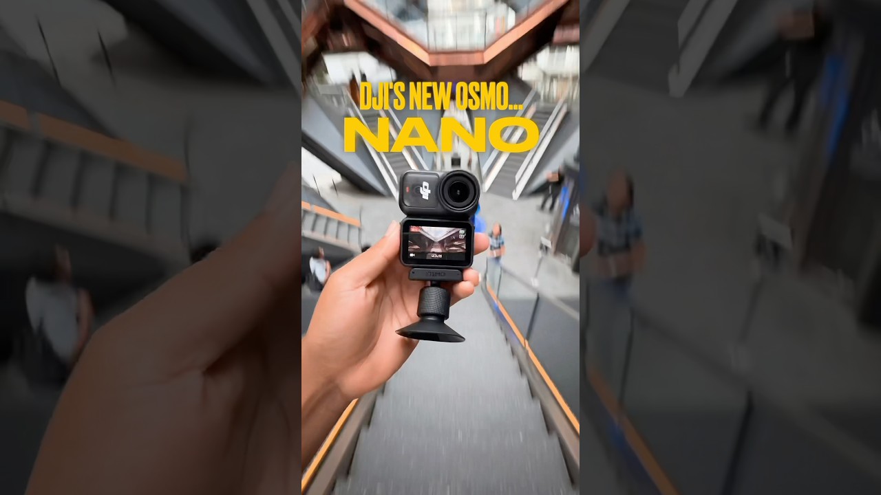 How does ​⁠the NEW @DJI NANO footage actually look? #djiglobal #DJIOsmoNano #VloggingCamera
