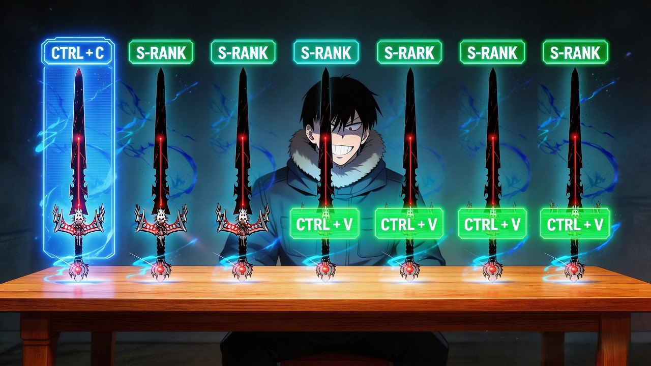 Dia mempunyai skil COPY/PASTE, yang Bisa Menyalin Apapun dan menjadi Hunter SSS | Rekap Manhwa