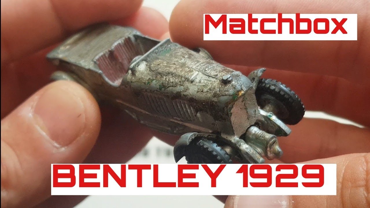 Matchbox Bentley 1929 4.5 by Lesney restoration.