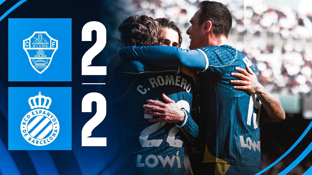 ⚽ RESUM J26 | Elche 2-2 Espanyol | #LaLigaHighlights