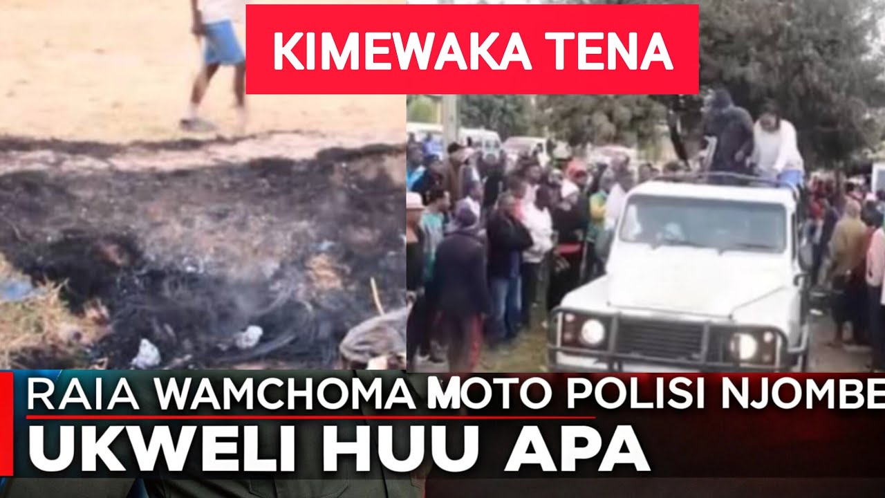 TAHARUKI NJOMBE: Ukweli wa Taarifa za Polisi Kuchomwa Moto Hatimaye Wabainika