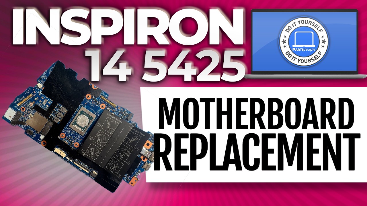 How To Replace Your Motherboard | Dell Inspiron 14 5425