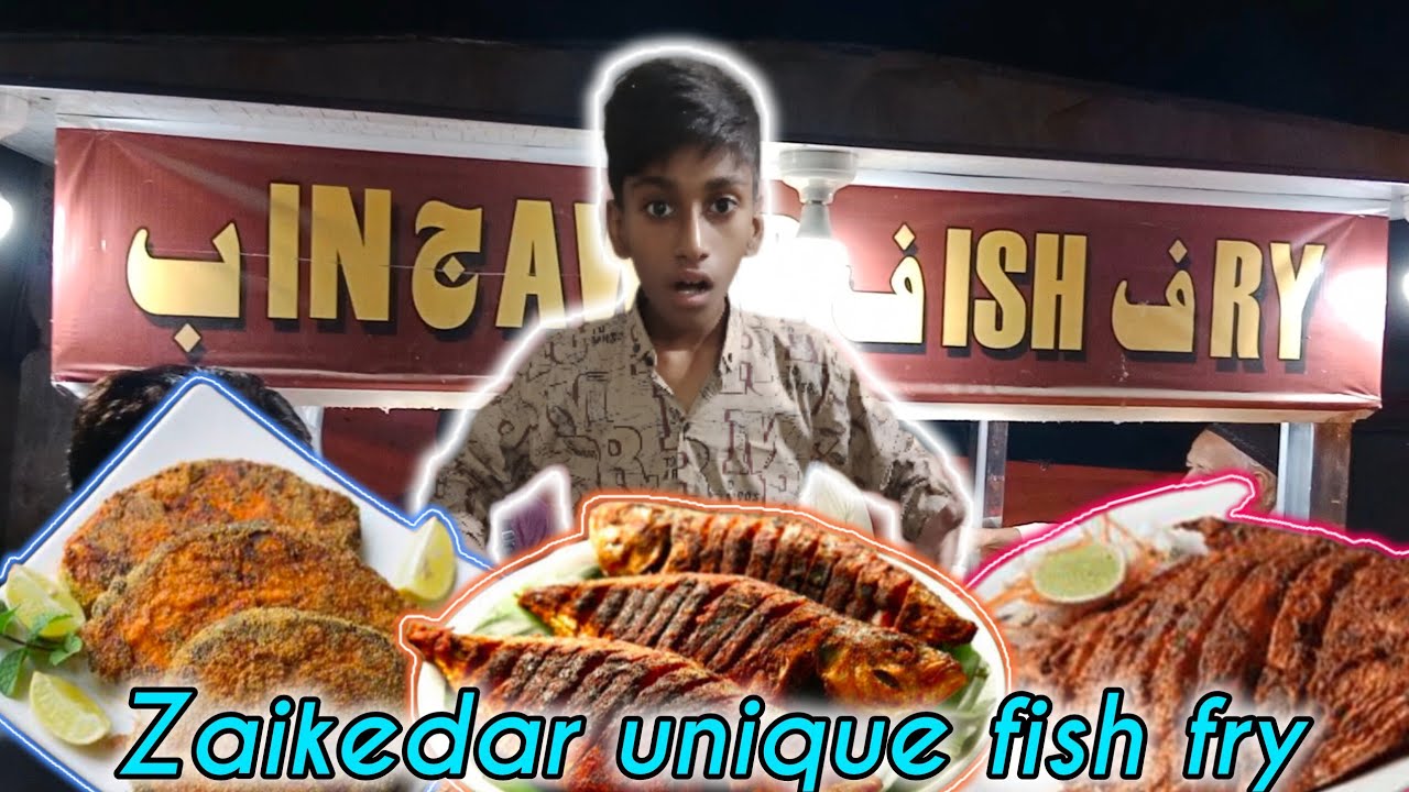Mazedar Bin Jawad Fish Fry || Syed Muhammed Shah