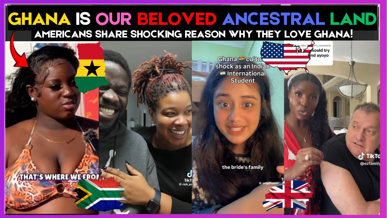 🇬🇭🇺🇸 GHANA IS OUR BELOVED ANCESTRAL LAND | AMERICANS SHARE WHAT THEY LOVE ABOUT GHANA | Kamma Dyn
