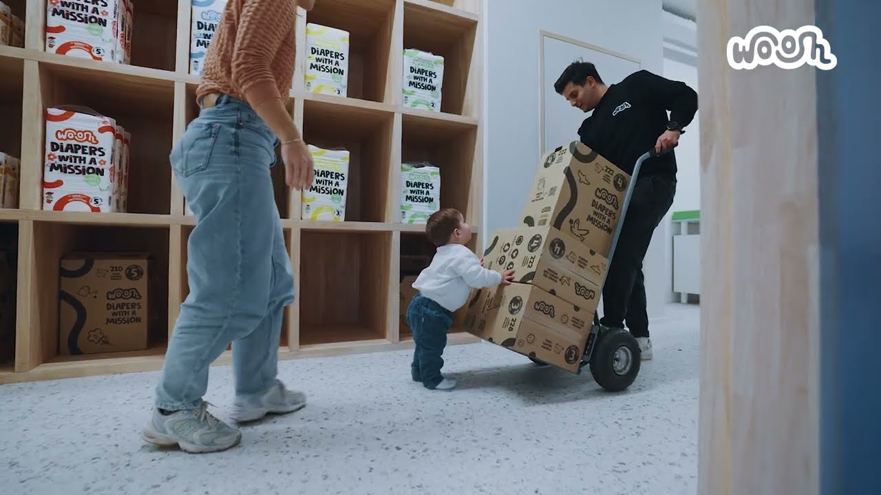 WOOSH DIAPER - the entire life cycle