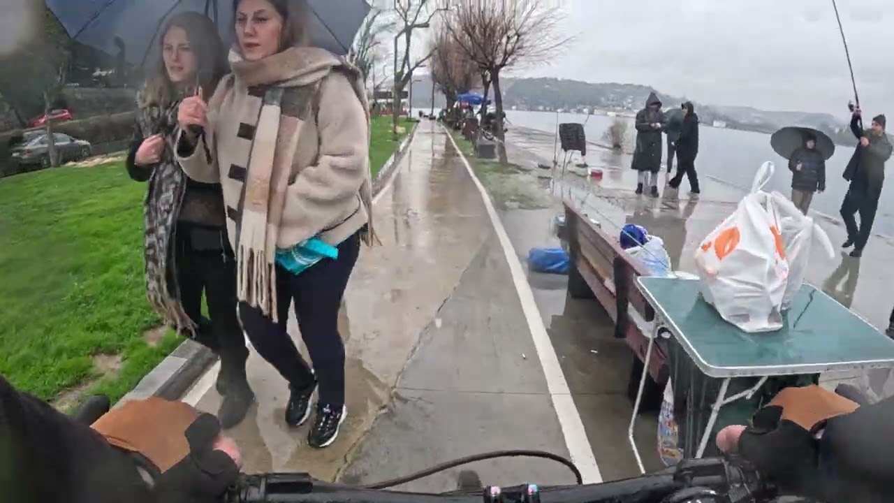 YAĞMURDA BOSPHORUS 🚴‍♂️😇