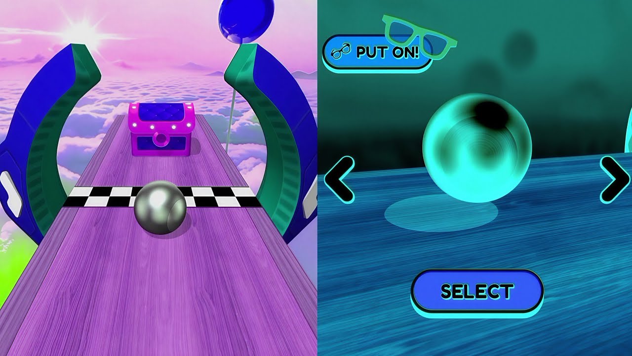 🌚🌝Going Balls, SpeedRun Vs Reverse Video Gameplay Part 440