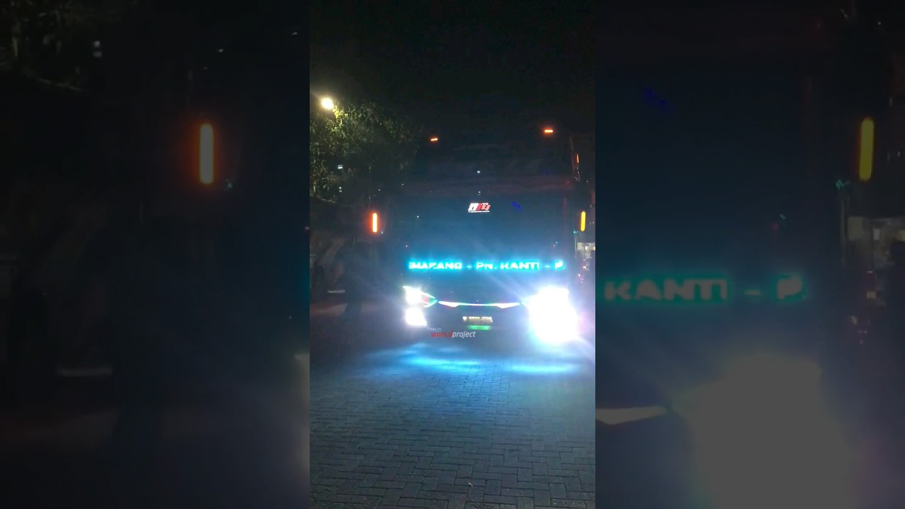 AUTO JADI PERHATIAN❗DUO ARTIS PO HARYANTO NETRAL 071 & GOSTI 014 KONVOI MASUK TERMINAL 🤩