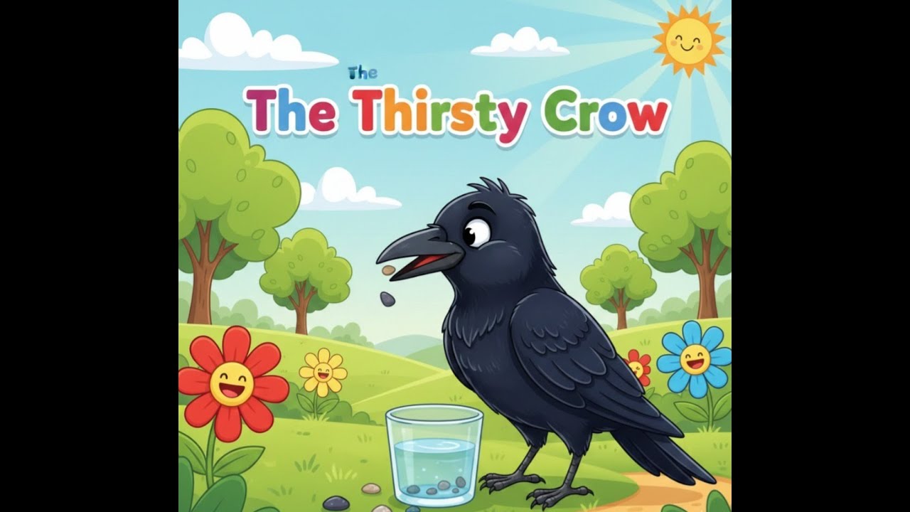 The Thirsty Crow | Moral Story for Kids | Bedtime Stories | Mery Sitare 