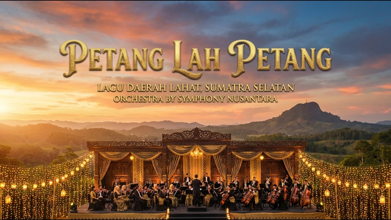 PETANG LAH PETANG - Lagu Daerah Lahat, Sumatra Selatan (Epic Orchestra Version) | Symphony Nusantara