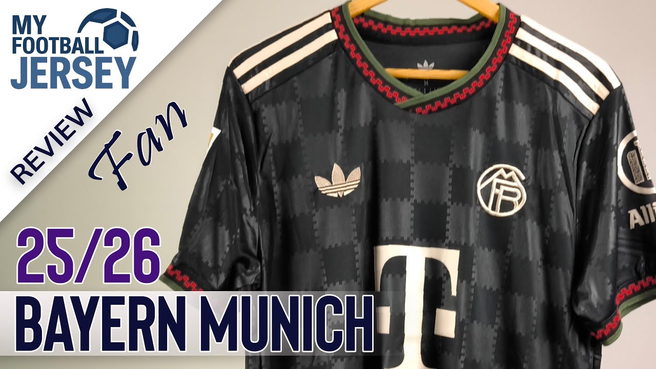 Bayern Munich Third Jersey 25/26 (adjersey) Fan Version Review