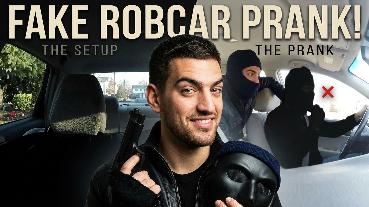 CAR ROBBERY PRANK on Friend