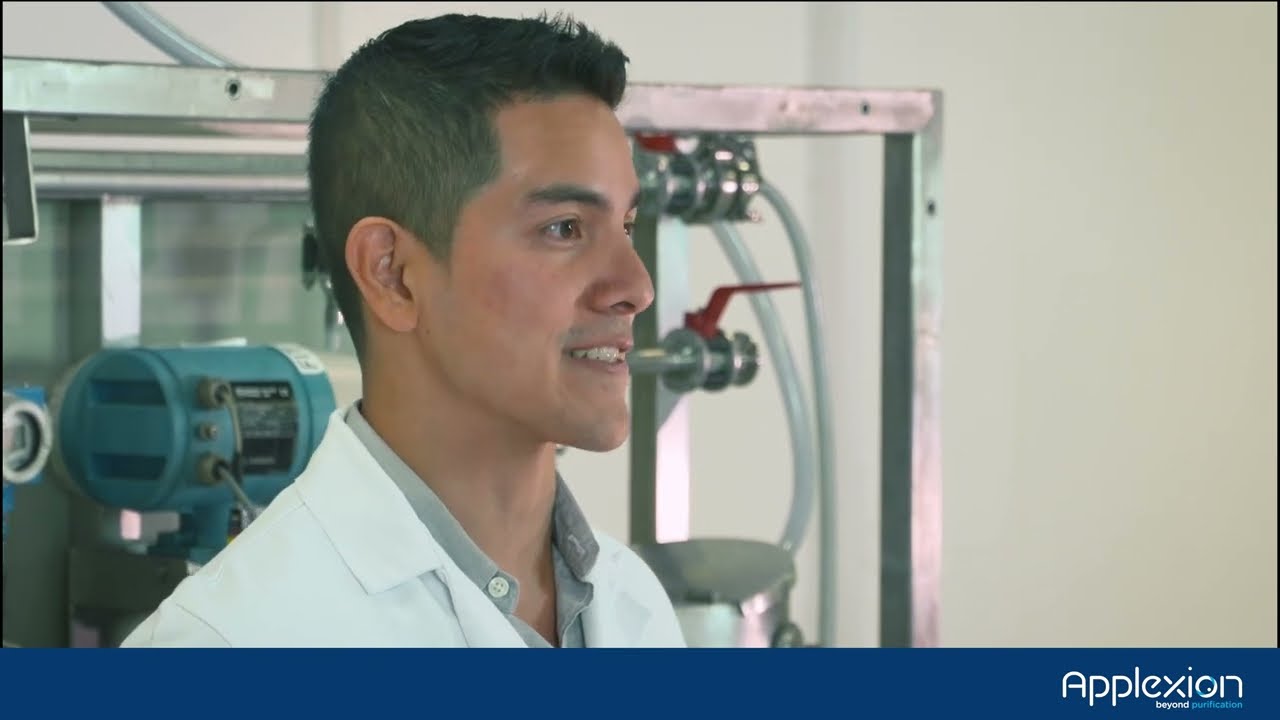 Piloting to size and industrial cross flow filtration system  4 - CIP