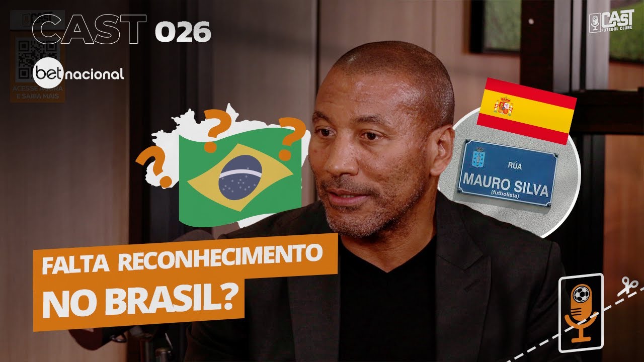 MAURO SILVA FALA SOBRE TER UMA RUA COM SEU NOME NA EUROPA