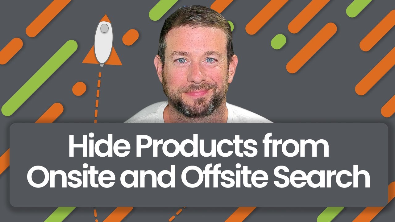 Hide your products from storefront and offsite search