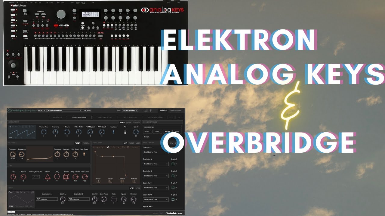 #ELEKTRONANALOGKEYS and #OVERBRIDGE