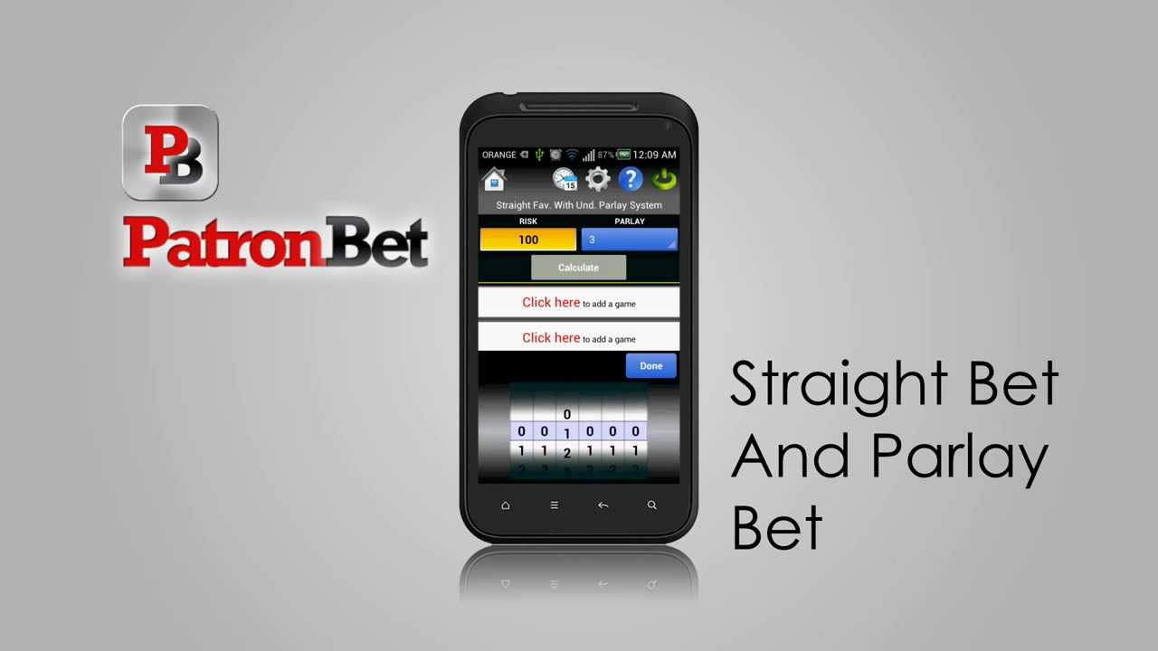PatronBet - Straight Bet And Parlay Bet