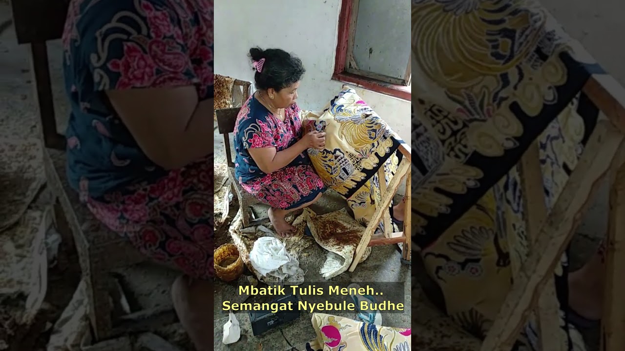 Batik Tulis Motif Papua Baru Proses Pembuatan #batik #batiktulis #shorts